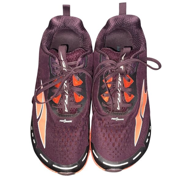 Altra Torin 5 Purple & Orange Running Shoes Womens Size 8.5 Zero Drop FootShape - Picture 1 of 11